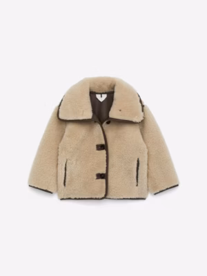 kids pile jacket