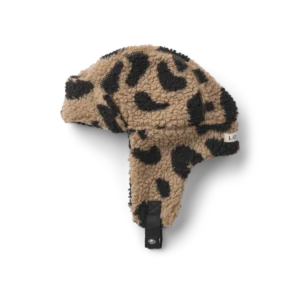 leopard teddy hat