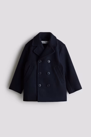 navy peacoat