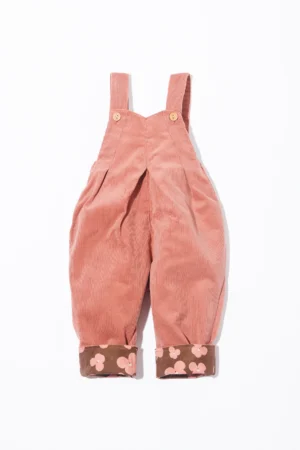 pink cord dungarees