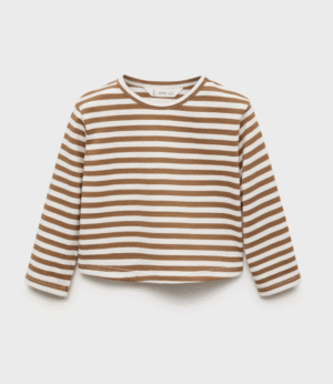 baby striped cotton t-shirt