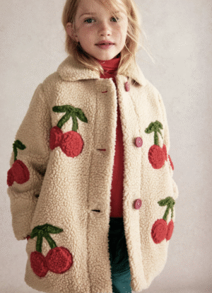 cherry borg kids coat