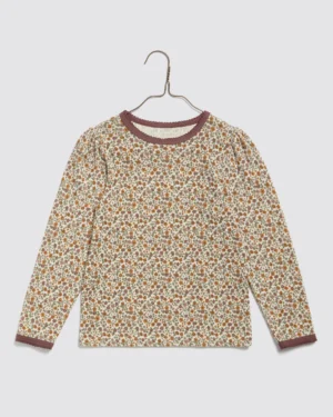 floral pointelle t-shirt