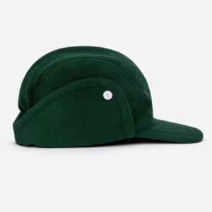 green fleece cap