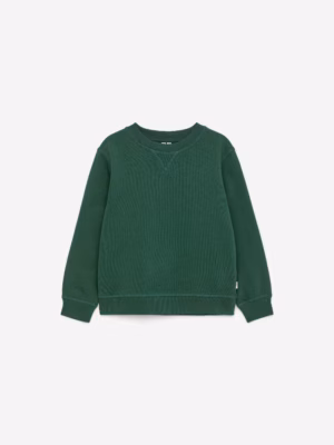 green terry sweatshirt