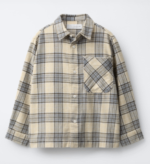 kids check shirt