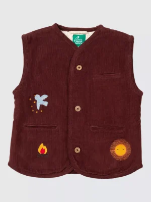 kids reversible gilet