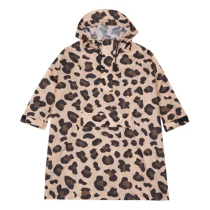 leopard kids rain poncho