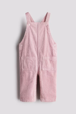 pink girls toddler corduroy dungarees