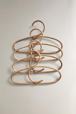 set of baby rattan hangers