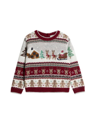 kids matching family christmas jumper