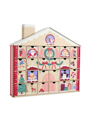 gingerbread house advent calendar