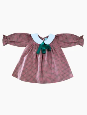red check dress