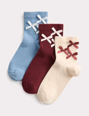 bow socks