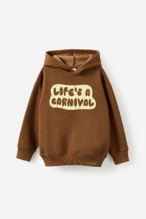 brown carnival hoodie