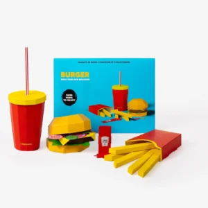 burger paper model