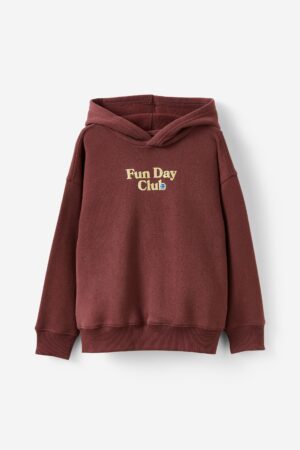 burgundy hoodie