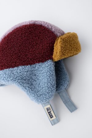 faux shearling hat