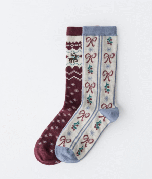 festive kids socks