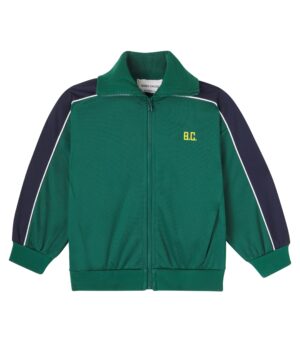 green zip jacket