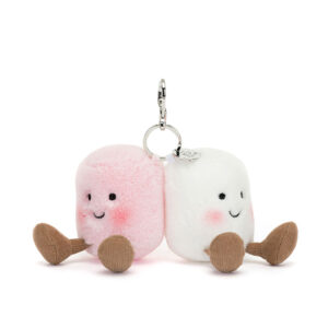 jellycat marshmallows bag charm
