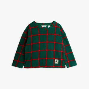 kids plaid fleece top