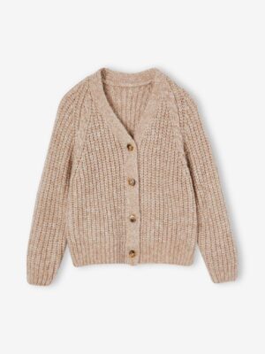 camel knit cardigan
