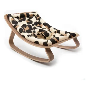 leopard print baby rocker