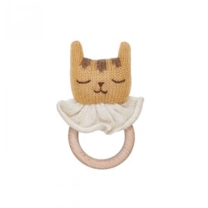 knit teething ring