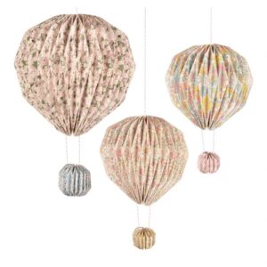 meri meri x liberty origami room decorations