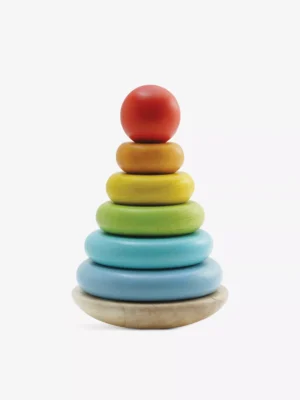 rainbow stacking tower