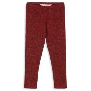 red glitter leggings