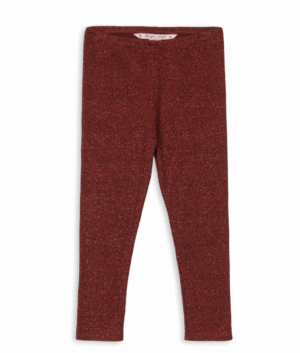 red sparkly leggings