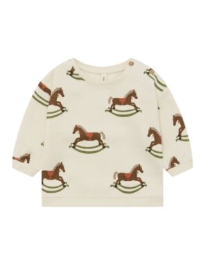 kids rocking horse christmas jumper