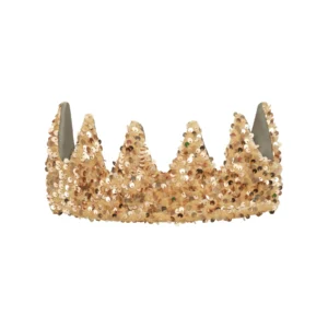 sequin crown