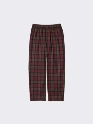 flannel check bottoms