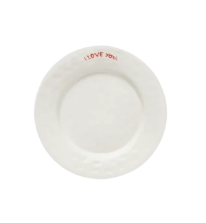 i love you plate