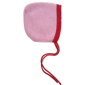 red and pink bonnet