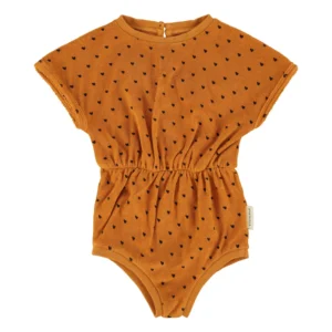 terry hearts romper