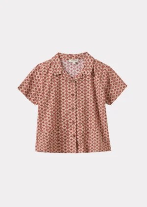 boys geo print shirt