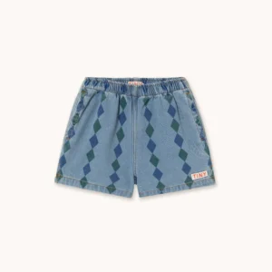denim diamond shorts