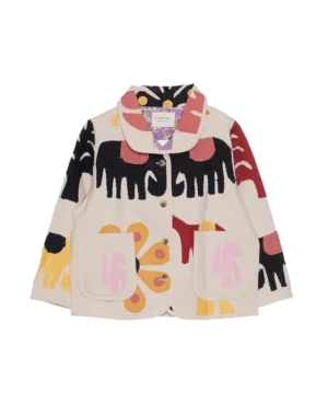 kids patchwork jacket