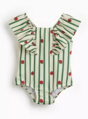 tomato print swimsuit