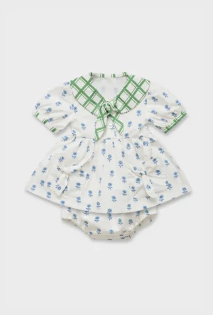 floral baby outfit