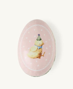 vintage style egg tin