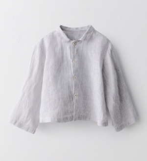 baby boy linen shirt