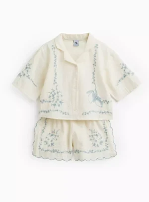 blouse and shorts set