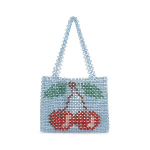 cherry bead bag