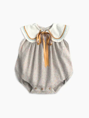 bow detail romper