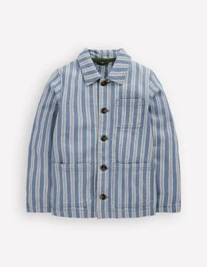 boys twill striped jacket